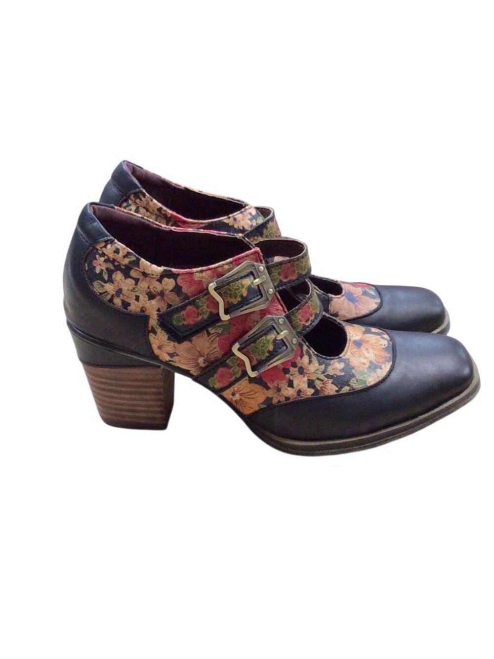 Spring Step L'Artiste "Glena" Mary Jane Booties Size 6